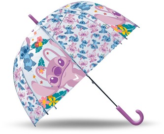 Parasolka przezroczysta w kształcie dzwonu 46cm Stitch, Kids