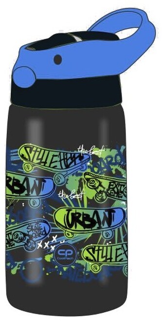 Bidon metalowy 350ml Bono Skate Night CoolPack, Patio