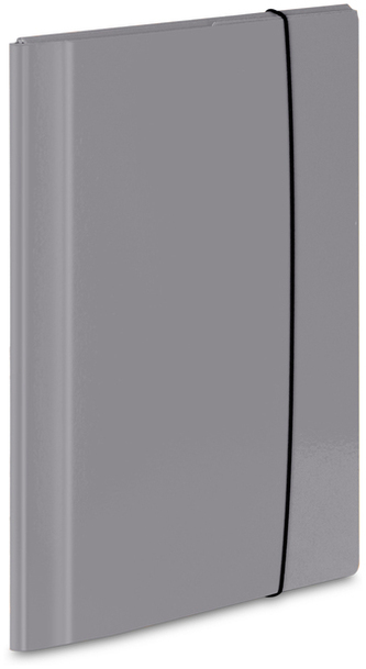 Teczka z gumką A4 2 FC szara VauPe