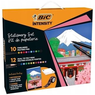 Markery 10+12szt, Intensity Japan Kit, BiC