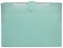 Teczka harmonijkowa A4 PP 5 przegródek pastel zielony THP-A4-14, Biurfol