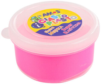 Ciastolina kolor neon różowy 30g CiastoPlasto, Amos