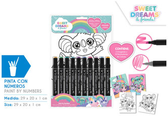 Malowanie po numerach "Sweet Dreams & Friends", Kids