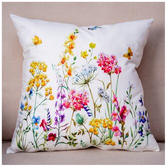 Dekorační polštář MEADOW FLOWERS 40x40 cm  Mybesthome