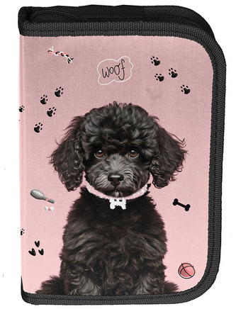 Piórnik bez wyposażenia Dog PP25DB-P001BW, Paso