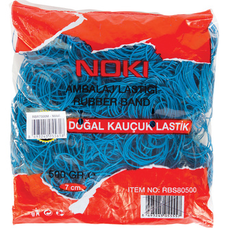 Noki, Gumičky sáček, průměr 7 cm, 500g, modrá