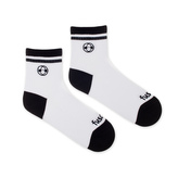 Tříčtvrteční ponožky Fotbalka Bílé S (35-38)