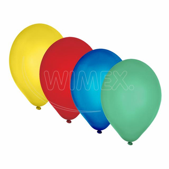 Nafukovací balónek barevný mix Ø25cm `M` [100 ks]