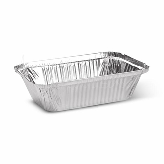 Mísa (ALU) hranatá 186 x 137 x 49 mm 660ml na těstoviny [100 ks]