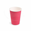 Papírový kelímek (FSC Mix/PE) fuchsia Ø74mm 240ml [10 ks]