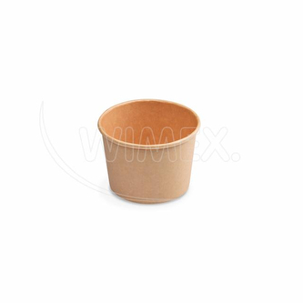 Papírová miska (FSC Mix/PE) kraft Ø75mm 125ml [50 ks]