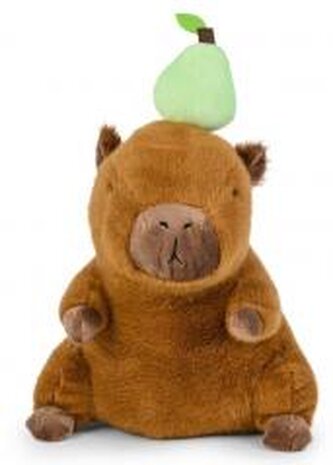 Maskotka Kapibara z gruszką 25cm