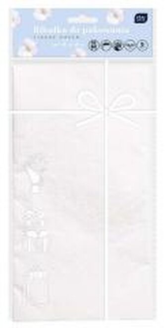 Bibułka do pakowania 50x70cm biała