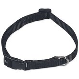 Obojek BAF nylon černý 1x26-35cm