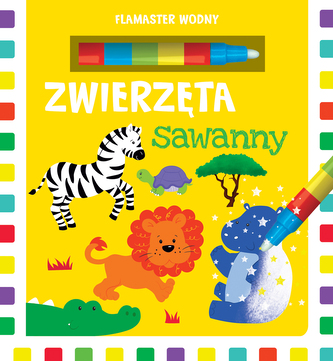 Zwierzęta sawanny flamaster wodny