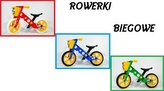 ROWEREK BIEGOWY PLASTIK "LESZKO"