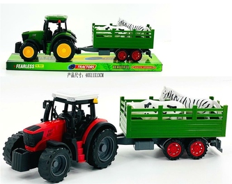 TRAKTOR Z PRZYCZ/ZWIERZĘTA 666
