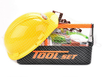 ZEST.NARZĘDZIA W SKRZYNCE+KASK 6357