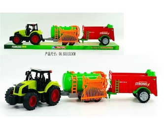 TRAKTOR Z 2 MASZYNAMI 666-277C