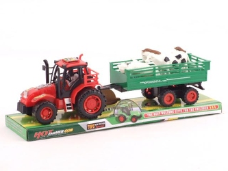 TRAKTOR Z PRZYCZ/ZWIERZĘTAMI 3975084