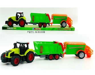 TRAKTOR Z 2 MASZYNAMI 666-278B