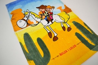 RĘCZNIK LIC.30x50 BOLEK I LOLEK 01