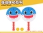 RAKIETKI MIĘKKIE BABY SHARK 772645