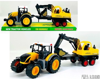TRAKTOR Z KOPARKĄ 666-224C