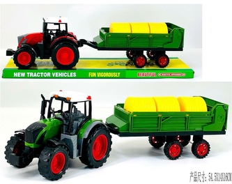 TRAKTOR Z PRZYCZ/BALOTAMI 50CM 666