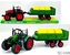 TRAKTOR Z PRZYCZ/BALOTAMI 50CM 666