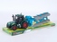 TRAKTOR Z PŁUGIEM 628