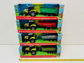 TRAKTOR ŚWIATŁA DŻWĘKI Z MASZYNA /4 WZORY