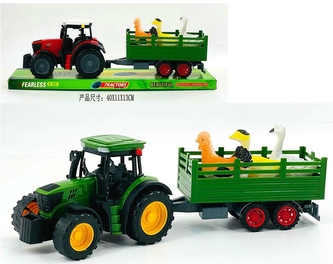 TRAKTOR Z PRZYCZ/ZWIERZĘTA DRÓB 666
