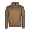 Mikina Mil-Tec Tactical Sweatshirt - hnědá, XL