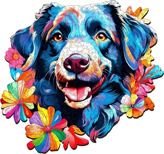 EscapeWelt Dřevěné puzzle Pes 300 dílků