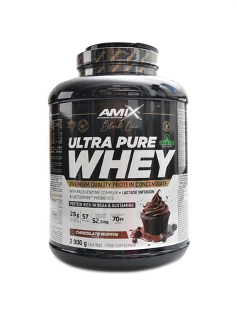 Amix - Black line Ultra pure whey 2000 g - pink panther