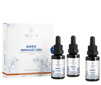 Biofáze Obnovující séra Bazalka, 3x20 ml Biofáze Obnovující séra Bazalka, 3x20 ml