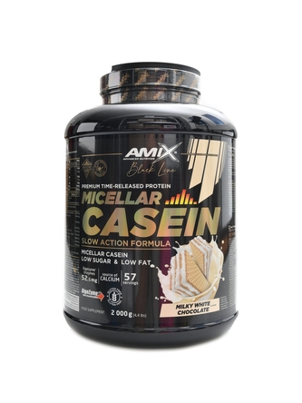 Amix - Black line Micellar casein 2000 g - bombón crunchy
