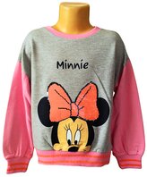 Dívčí mikina MINNIE měnící se flitry přes hlavu, šedá, velikost: 116