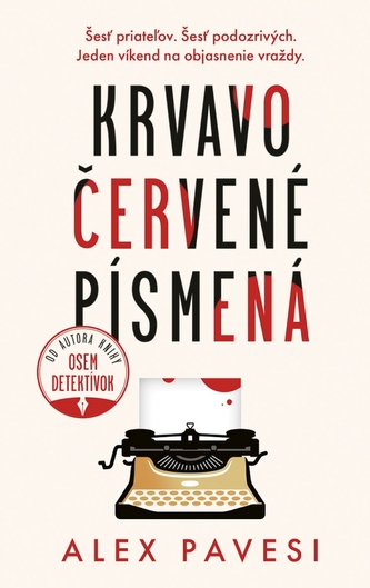 Krvavočervené písmená