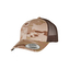 Kšiltovka Flexfit Retro Trucker Multicam - desert-hnědá