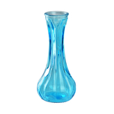SERENITE Wazon 4x6xh16cm na 1 kwiat niebieski