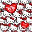 HELLO KITTY - Broschürenkalender im Format 30 x 30