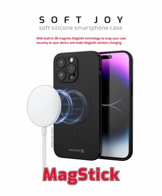 POUZDRO SWISSTEN SOFT JOY MagStick PRO APPLE IPHONE 17 BLACK