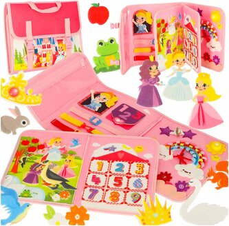 KIK Pracovní tabule Aktovka růžová KIK Pracovní tabule Aktovka růžová