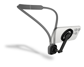 CONNECT IT MagSafe POV magnetický držák na telefon ŠEDÝ