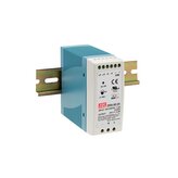 Spínaný zdroj na DIN lištu 60W, 24V/2,5A DC