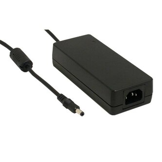 Spínaný síťový napájecí adaptér 90W, 15V/6A DC, souosý konektor 5,5/2,5mm, vnitřní plus, stabilizovaný