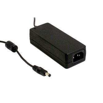Spínaný síťový napájecí adaptér 60W, 18V/3,33A DC, souosý konektor 5,5/2,1mm, vnitřní plus, stabilizovaný