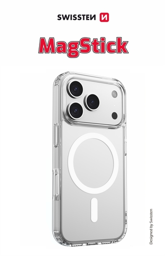 POUZDRO SWISSTEN CLEAR JELLY MagStick PRO APPLE IPHONE 17 PRO MAX TRANSPARENTNÍ POUZDRO SWISSTEN CLEAR JELLY MagStick PRO APPLE IPHONE 17 PRO MAX TRANSPARENTNÍ
